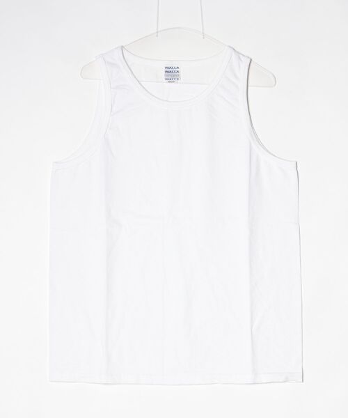 STEPS(ステップス)の「WALLA WALLA SPORTS/ワラワラスポーツ ソリッドタンクトップ SOLID TANK TOP(タンクトップ・メンズ・ホワイト/アッシュグレー/アイボリー・L/M)」の2枚目の写真