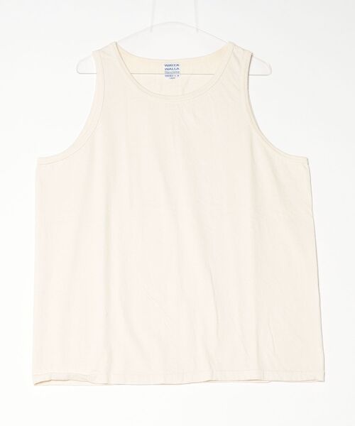STEPS(ステップス)の「WALLA WALLA SPORTS/ワラワラスポーツ ソリッドタンクトップ SOLID TANK TOP(タンクトップ・メンズ・ホワイト/アッシュグレー/アイボリー・L/M)」の3枚目の写真