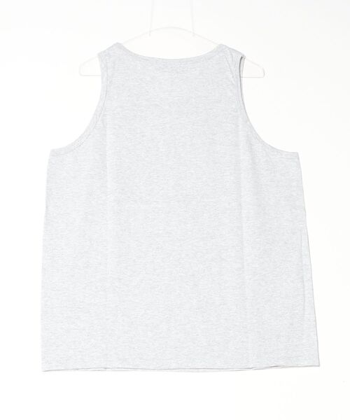 STEPS(ステップス)の「WALLA WALLA SPORTS/ワラワラスポーツ ソリッドタンクトップ SOLID TANK TOP(タンクトップ・メンズ・ホワイト/アッシュグレー/アイボリー・L/M)」の4枚目の写真