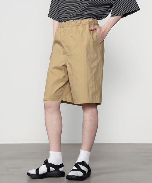 DANTON(ダントン)の「DANTON | コットンナイロンツイル イージーショーツ MEN(その他パンツ・メンズ・ベージュ/ネイビー/チャコール・40/42/44)」の4枚目の写真