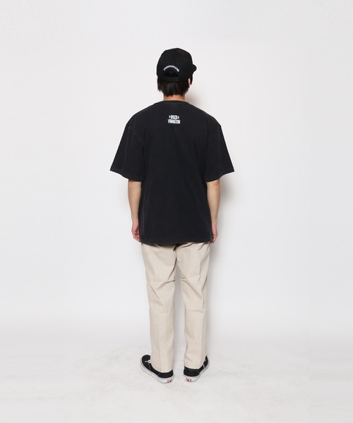 RUDIE'S（ルーディーズ）の「FADE BRINK PHAT TEE（Tシャツ/カットソー・メンズ・ベージュ/ブルー/グリーン/ブラック/グレー/イエロー/レッド/パープル/ネイビー・M/L/XL/XXL）」の14枚目の写真