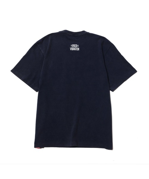 RUDIE'S（ルーディーズ）の「FADE BRINK PHAT TEE（Tシャツ/カットソー・メンズ・ベージュ/ブルー/グリーン/ブラック/グレー/イエロー/レッド/パープル/ネイビー・M/L/XL/XXL）」の21枚目の写真