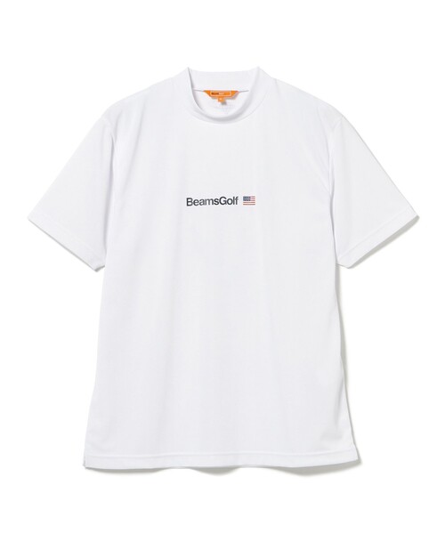 BEAMS GOLF(ビームスゴルフ)の「ORANGE LABEL / フロントロゴ モックネックシャツ(吸水速乾・UVカット)(Tシャツ/カットソー・メンズ・オリーブ/ホワイト/ネイビー・SMALL/X-LARGE/MEDIUM/LARGE)」の16枚目の写真
