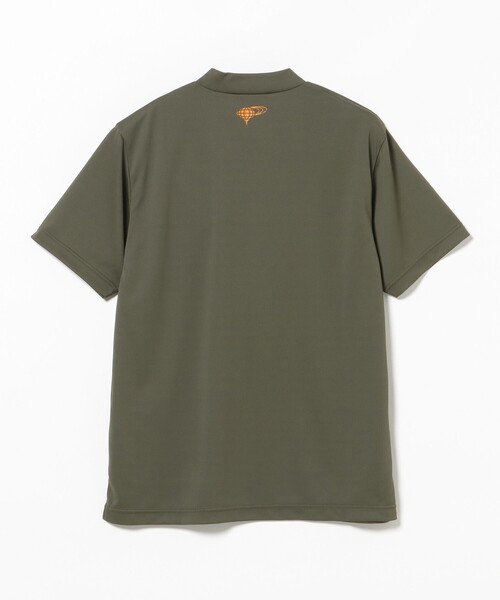 BEAMS GOLF(ビームスゴルフ)の「ORANGE LABEL / フロントロゴ モックネックシャツ(吸水速乾・UVカット)(Tシャツ/カットソー・メンズ・オリーブ/ホワイト/ネイビー・SMALL/X-LARGE/MEDIUM/LARGE)」の20枚目の写真