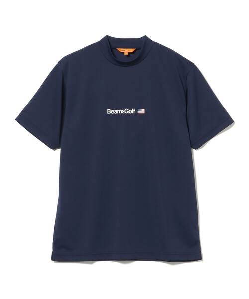 BEAMS GOLF(ビームスゴルフ)の「ORANGE LABEL / フロントロゴ モックネックシャツ(吸水速乾・UVカット)(Tシャツ/カットソー・メンズ・オリーブ/ホワイト/ネイビー・SMALL/X-LARGE/MEDIUM/LARGE)」の22枚目の写真