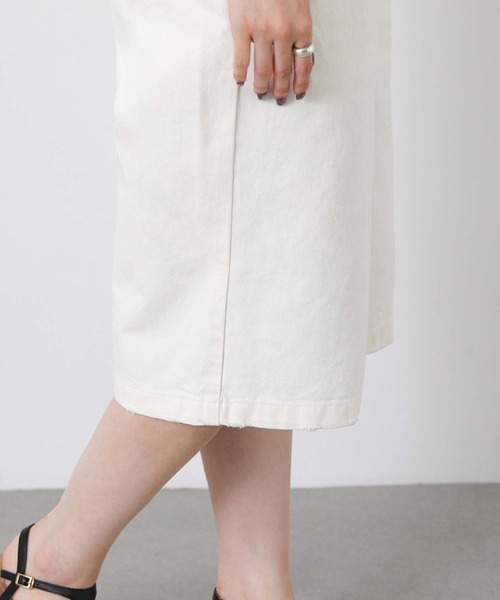 Le Minor(ルミノア)の「ルミノアデニムハーフパンツ(デニムパンツ・レディース・ブラック/ホワイト・25)」の22枚目の写真