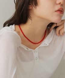 cheriella（シェリエラ）の「【cheriella】クリアビーズネックレス　CLEAR BEADS NECKLACE（ネックレス）」