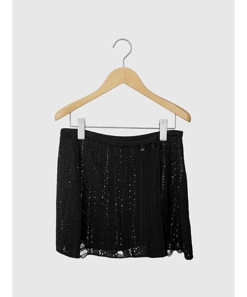 FIKA.（フィーカ）の「Crochet knit wrap skirt（スカート・レディース・オフホワイト/ブラック/ベージュ・FREE）」の20枚目の写真