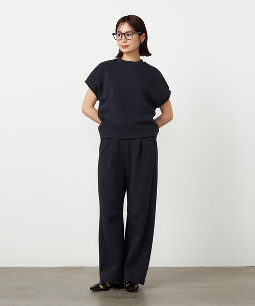 COMME CA ISM(コムサイズム)の「ダンボールニット バレルパンツ / セットアップ対応(その他パンツ・レディース・ネイビー/グレー/サックスブルー・FREE)」の20枚目の写真