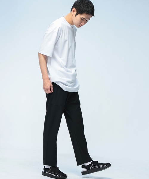 Goodwear(グッドウェア)の「Goodwear (グッドウェア) ビックシルエット Tシャツ 半袖 ポケット付き BIG USAコットン クルーネック ポケT 2W715225(Tシャツ/カットソー・メンズ・ホワイト/ブラック/ネイビー・L/M/LL)」の16枚目の写真