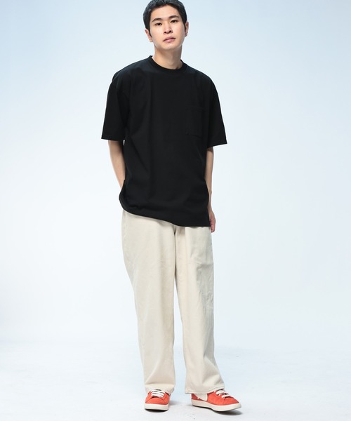 Goodwear(グッドウェア)の「Goodwear (グッドウェア) ビックシルエット Tシャツ 半袖 ポケット付き BIG USAコットン クルーネック ポケT 2W715225(Tシャツ/カットソー・メンズ・ホワイト/ブラック/ネイビー・L/M/LL)」の19枚目の写真