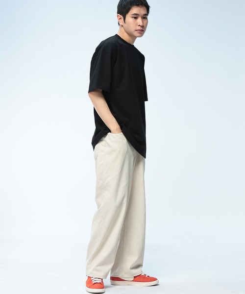 Goodwear(グッドウェア)の「Goodwear (グッドウェア) ビックシルエット Tシャツ 半袖 ポケット付き BIG USAコットン クルーネック ポケT 2W715225(Tシャツ/カットソー・メンズ・ホワイト/ブラック/ネイビー・L/M/LL)」の20枚目の写真