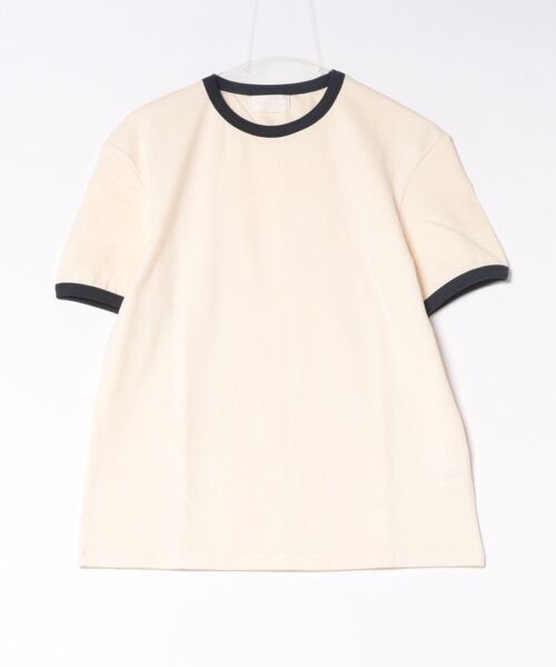 a.p.o.v.(エーピーオービー)の「a.p.o.v. クロップド丈レトロ生成りコットンリンガーTシャツ(Tシャツ/カットソー・メンズ・ブラック/レッド/グリーン/オレンジ/ネイビー・ONESIZE)」の14枚目の写真