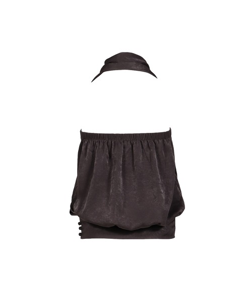 BOHEMSEO（ボヘミアンソウル）の「WRAP SCARF BLOUSE（その他トップス・レディース・カーキ・OS）」の2枚目の写真