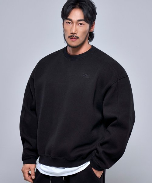 PHYSICAL GARMENTS（フィジカルガーメンツ）の「P2597 ヘビーステッチ スウェット[2COLOR]（Tシャツ/カットソー・メンズ・グレー/ブラック・1/2/3）」の7枚目の写真