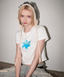 【 IMARI / イマリ 】 モチーフ プリント Tシャツ #