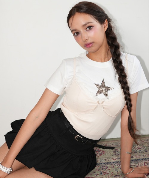 IMARI(イマリ)の「【 IMARI / イマリ 】 モチーフ プリント Tシャツ #(Tシャツ/カットソー・レディース・ブルー/レオパード/レッド・S/M)」の12枚目の写真