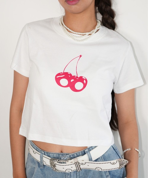 IMARI(イマリ)の「【 IMARI / イマリ 】 モチーフ プリント Tシャツ #(Tシャツ/カットソー・レディース・ブルー/レオパード/レッド・S/M)」の15枚目の写真