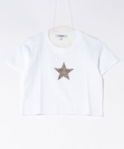 IMARI(イマリ)の「【 IMARI / イマリ 】 モチーフ プリント Tシャツ #(Tシャツ/カットソー・レディース・ブルー/レオパード/レッド・S/M)」の5枚目の写真