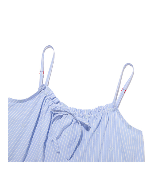 KIRSH（キルシー）の「キルシ メロウ ラッフルポイントスリーブレス [スカイ]（Tシャツ/カットソー・レディース・その他・MEDIUM/SMALL）」の3枚目の写真
