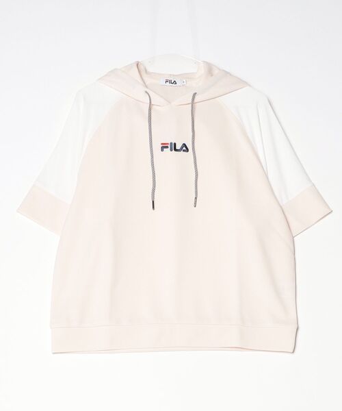 FILA(フィラ)の「FILA UV メッシュライトパーカー(パーカー・レディース・ネイビー/オフホワイト/ブラック・MEDIUM/LARGE/3L/LL)」の4枚目の写真