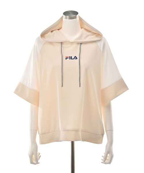 FILA(フィラ)の「FILA UV メッシュライトパーカー(パーカー・レディース・ネイビー/オフホワイト/ブラック・MEDIUM/LARGE/3L/LL)」の7枚目の写真
