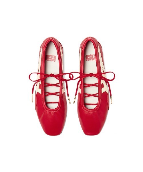 Onitsuka Tiger(オニツカタイガー)の「GYMNARINA / ジムナリーナ(バレエシューズ・レディース・ブルー系その他/ブラック系その他/レッド系その他・26/25.5/24/23.5/23/22.5/25/24.5)」の9枚目の写真