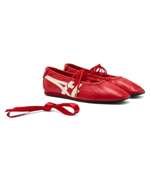 Onitsuka Tiger(オニツカタイガー)の「GYMNARINA / ジムナリーナ(バレエシューズ・レディース・ブルー系その他/ブラック系その他/レッド系その他・26/25.5/24/23.5/23/22.5/25/24.5)」の13枚目の写真