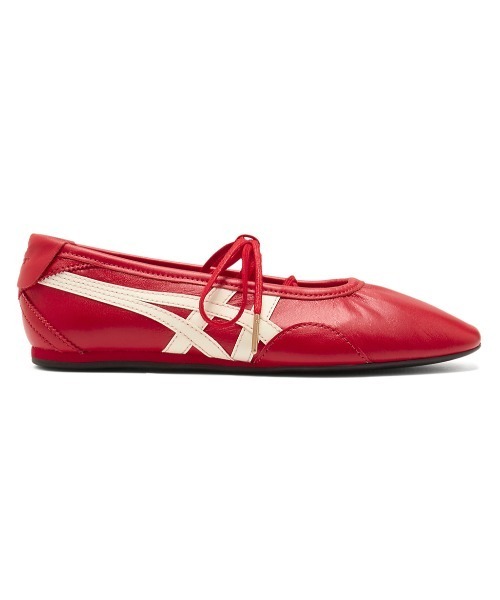 Onitsuka Tiger(オニツカタイガー)の「GYMNARINA / ジムナリーナ(バレエシューズ・レディース・ブルー系その他/ブラック系その他/レッド系その他・26/25.5/24/23.5/23/22.5/25/24.5)」の7枚目の写真