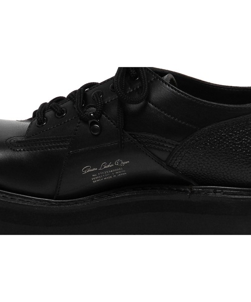 foot the coacher（フットザコーチャー）の「LINEMAN SHOES（ローファー・メンズ・ブラック・9/8）」の5枚目の写真