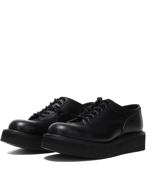 foot the coacher（フットザコーチャー）の「LINEMAN SHOES（ローファー・メンズ・ブラック・9/8）」の6枚目の写真
