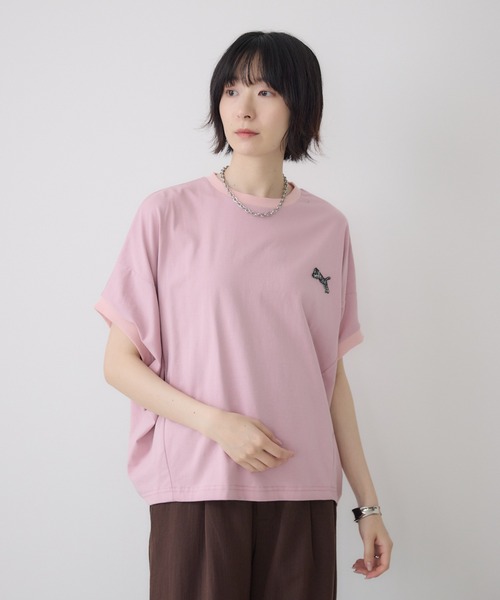 Paradise Picnic(パラダイスピクニック)の「TRANOI. TORAコクーントップス(Tシャツ/カットソー・レディース・ピンク/ネイビー/ブラック/ホワイト・FREE)」の22枚目の写真