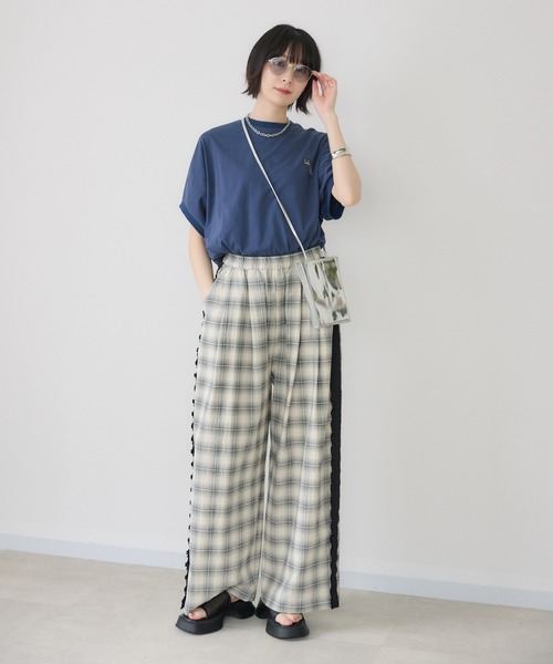 Paradise Picnic(パラダイスピクニック)の「TRANOI. TORAコクーントップス(Tシャツ/カットソー・レディース・ピンク/ネイビー/ブラック/ホワイト・FREE)」の10枚目の写真