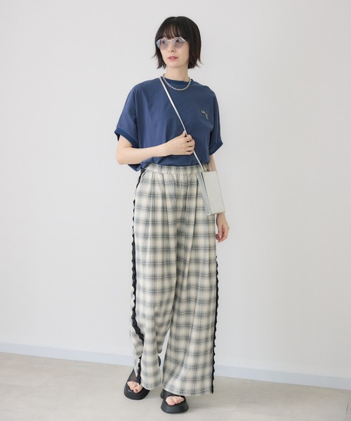 Paradise Picnic(パラダイスピクニック)の「TRANOI. TORAコクーントップス(Tシャツ/カットソー・レディース・ピンク/ネイビー/ブラック/ホワイト・FREE)」の5枚目の写真