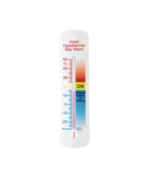 HIGHTIDE(ハイタイド)の「Brannan ブラナン Plastic Wall Thermometer 155mm Comfort プラスチックウォールサーモメーター155mmコンフォート(インテリア雑貨・レディース・ホワイト・FREE)」の2枚目の写真