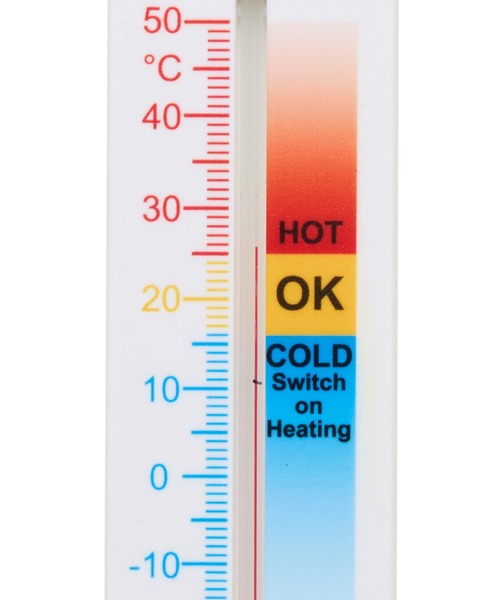 HIGHTIDE(ハイタイド)の「Brannan ブラナン Plastic Wall Thermometer 155mm Comfort プラスチックウォールサーモメーター155mmコンフォート(インテリア雑貨・レディース・ホワイト・FREE)」の6枚目の写真