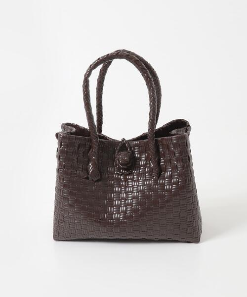 URBAN RESEARCH(アーバンリサーチ)の「HANDICRAFT SAIGON SMALL TOTE(トートバッグ・レディース・ベージュ/その他1/ブラウン/ブラック・-)」の21枚目の写真
