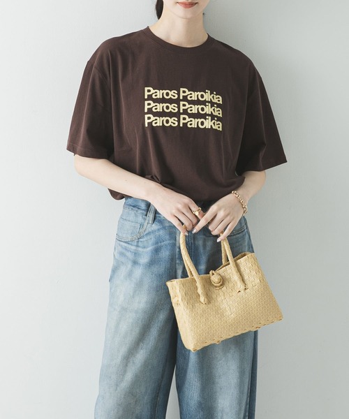 URBAN RESEARCH(アーバンリサーチ)の「HANDICRAFT SAIGON SMALL TOTE(トートバッグ・レディース・ベージュ/その他1/ブラウン/ブラック・-)」の12枚目の写真