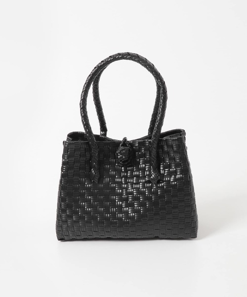 URBAN RESEARCH(アーバンリサーチ)の「HANDICRAFT SAIGON SMALL TOTE(トートバッグ・レディース・ベージュ/その他1/ブラウン/ブラック・-)」の10枚目の写真