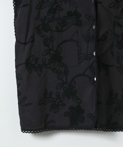 eL(エル)の「【eL】Made In India Cord Embroid NS/674423(Tシャツ/カットソー・レディース・ブラック/オフホワイト・FREE)」の16枚目の写真