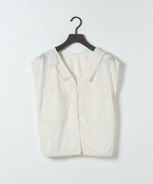 eL(エル)の「【eL】Made In India Cord Embroid NS/674423(Tシャツ/カットソー・レディース・ブラック/オフホワイト・FREE)」の13枚目の写真