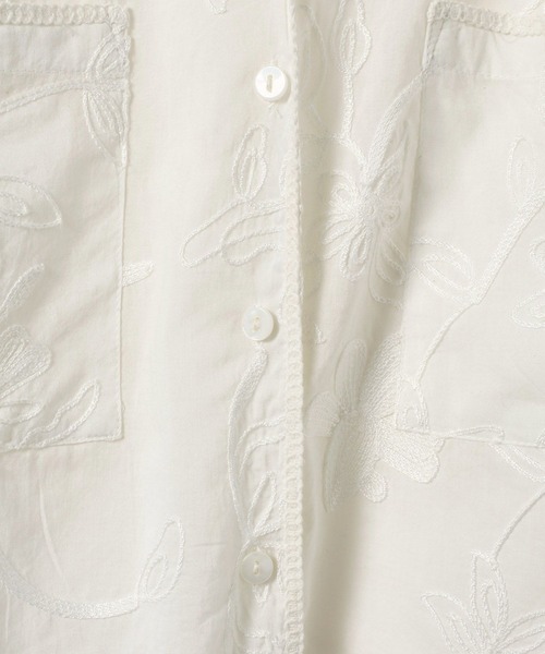 eL(エル)の「【eL】Made In India Cord Embroid NS/674423(Tシャツ/カットソー・レディース・ブラック/オフホワイト・FREE)」の12枚目の写真
