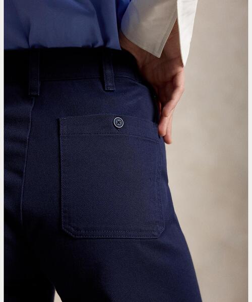 POLO RALPH LAUREN（ポロ ラルフ ローレン）の「ストレッチコットン Beaton パンツ（スラックス・レディース・ネイビー系1・0/00/2/4/6/8）」の3枚目の写真