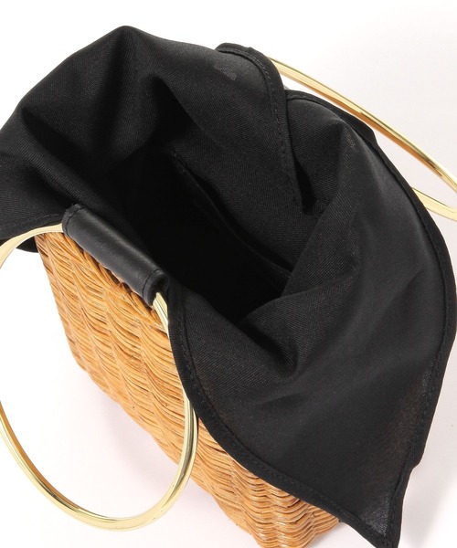 Elura(エルーラ)の「【Bagmati(バグマティ)】リングカゴ/646468(かごバッグ・レディース・ブラウン系その他2・FREE)」の9枚目の写真