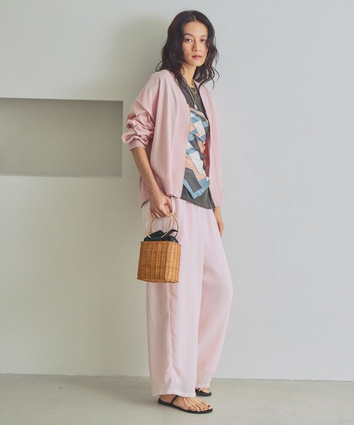 Elura(エルーラ)の「【Bagmati(バグマティ)】リングカゴ/646468(かごバッグ・レディース・ブラウン系その他2・FREE)」の4枚目の写真