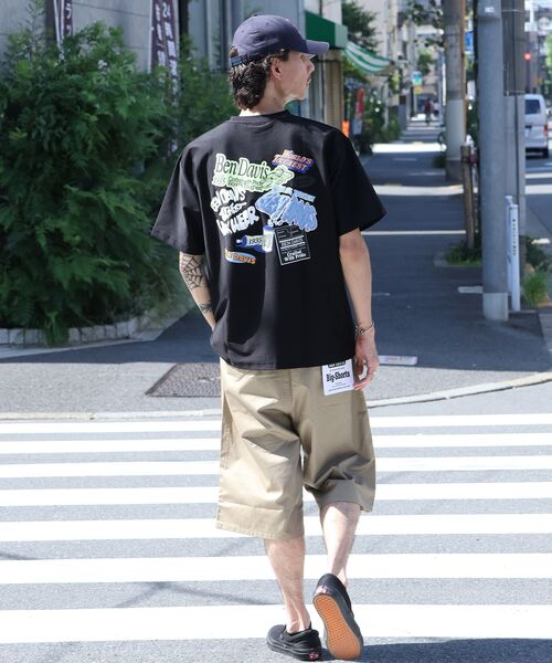 BEN DAVIS（ベンデイビス）の「【BEN DAVIS（ベンデイビス）】 COOLER FRIDGE DOOR TEE / 半袖 接触冷感 クルーネック プリント ユニセックス Tシャツ（Tシャツ/カットソー・メンズ・ホワイト/ネイビー/ブラック・LARGE/MEDIUM/X-LARGE）」の7枚目の写真