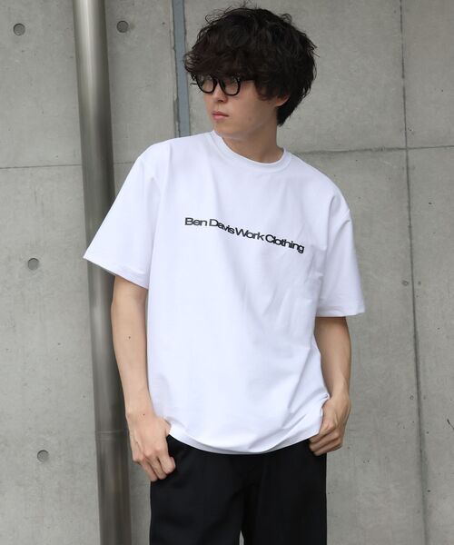 BEN DAVIS（ベンデイビス）の「【BEN DAVIS（ベンデイビス）】 COOLER FRIDGE DOOR TEE / 半袖 接触冷感 クルーネック プリント ユニセックス Tシャツ（Tシャツ/カットソー・メンズ・ホワイト/ネイビー/ブラック・LARGE/MEDIUM/X-LARGE）」の11枚目の写真