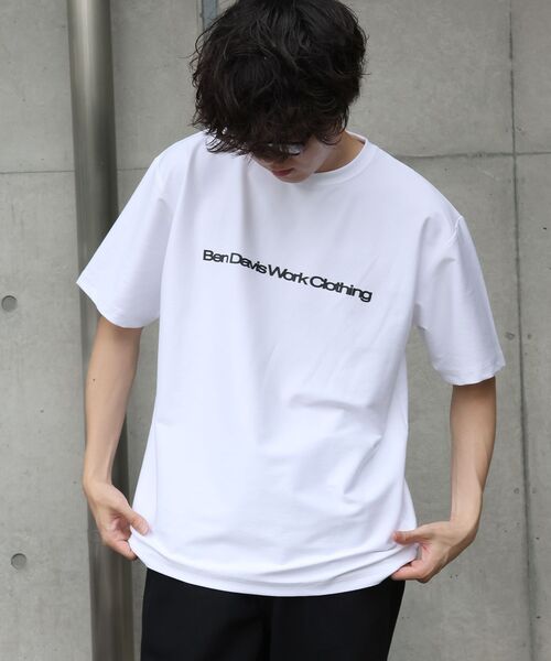 BEN DAVIS（ベンデイビス）の「【BEN DAVIS（ベンデイビス）】 COOLER FRIDGE DOOR TEE / 半袖 接触冷感 クルーネック プリント ユニセックス Tシャツ（Tシャツ/カットソー・メンズ・ホワイト/ネイビー/ブラック・LARGE/MEDIUM/X-LARGE）」の12枚目の写真