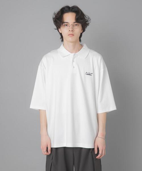 SENSE OF PLACE by URBAN RESEARCH(センスオブプレイスバイアーバンリサーチ)の「『別注』Converse×SENSE OF PLACE JACK PURCELLポロシャツ(ポロシャツ・メンズ・ホワイト/ブラック/ブルー・MEDIUM/LARGE)」の7枚目の写真