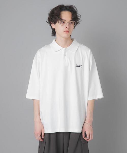 SENSE OF PLACE by URBAN RESEARCH(センスオブプレイスバイアーバンリサーチ)の「『別注』Converse×SENSE OF PLACE JACK PURCELLポロシャツ(ポロシャツ・メンズ・ホワイト/ブラック/ブルー・MEDIUM/LARGE)」の8枚目の写真